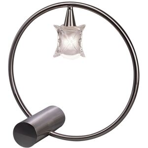 INSPIRED LIGHTING Rosa Del Desierto Table Lamp G9, Satin Nickel INSPIRED LIGHTING Rosa Del Desierto Table Lamp G9, Satin Nickel