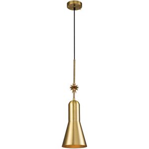 Elstead Etoile Aged Brass Ceiling Pendant - Ceiling Pendant Light Elstead Etoile Aged Brass Ceiling Pendant - Ceiling Pendant Light