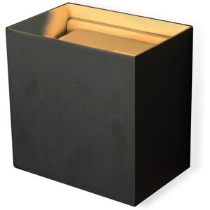 INSPIRED LIGHTING Davos XL Square Wall Lamp Dimmable, 2x10W LED, 2700K, 1830lm, IP65, Sand Black, 3yrs Warranty INSPIRED LIGHTING Davos XL Square Wall Lamp Dimmable, 2x10W LED, 2700K, 1830lm, IP65, Sand Black, 3yrs Warranty