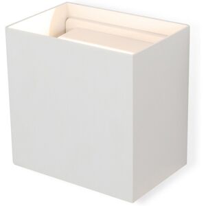 INSPIRED LIGHTING Davos XL Square Wall Lamp Dimmable, 2x10W LED, 2700K, 1830lm, IP65, Sand White, 3yrs Warranty INSPIRED LIGHTING Davos XL Square Wall Lamp Dimmable, 2x10W LED, 2700K, 1830lm, IP65, Sand White, 3yrs Warranty