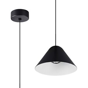 INSPIRED LIGHTING Gruissan Cone Pendant, 5W LED 3000K, 350lm, Matt Black/Matt White, 3yrs Warranty INSPIRED LIGHTING Gruissan Cone Pendant, 5W LED 3000K, 350lm, Matt Black/Matt White, 3yrs Warranty
