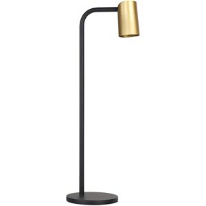 INSPIRED LIGHTING Sal Tall Table Lamp With Inline Switch 1 Light GU10, Satin Gold/Matt Black INSPIRED LIGHTING Sal Tall Table Lamp With Inline Switch 1 Light GU10, Satin Gold/Matt Black