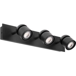 Faro Faro Coco Triple Spotlight Wall Lamp - Black - Wall lighting Faro Faro Coco Triple Spotlight Wall Lamp - Black - Wall lighting