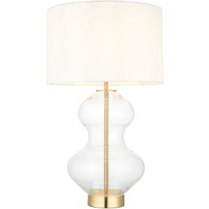 ENDON Kelda Shaped Table Lamp - Vintage White - Modern Design - E27 Max 10W - IP20 ENDON Kelda Shaped Table Lamp - Vintage White - Modern Design - E27 Max 10W - IP20