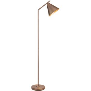 Endon Collection Lighting Cape Task Floor Lamp Brushed Antique Bronze Plate, 1x E27 Endon Collection Lighting Cape Task Floor Lamp Brushed Antique Bronze Plate, 1x E27