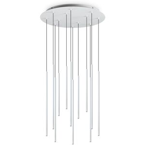 IDEAL LUX LIGHTING Filo LED 12 Light Cluster Pendant Ceiling Light White 2700K IDEAL LUX LIGHTING Filo LED 12 Light Cluster Pendant Ceiling Light White 2700K