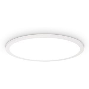 IDEAL LUX LIGHTING Fly Slim 45cm LED Flush Ceiling Light White 2700K IP40 IDEAL LUX LIGHTING Fly Slim 45cm LED Flush Ceiling Light White 2700K IP40