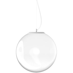IDEAL LUX LIGHTING Mapa Clear 40cm Globe Pendant Ceiling Light Opal IDEAL LUX LIGHTING Mapa Clear 40cm Globe Pendant Ceiling Light Opal