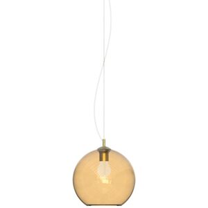 IDEAL LUX LIGHTING Nemo 20cm Dome Pendant Ceiling Light Amber IDEAL LUX LIGHTING Nemo 20cm Dome Pendant Ceiling Light Amber