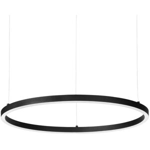 IDEAL LUX LIGHTING Oracle Slim 90cm DALI Dimmable 4000K Round Integrated LED Pendant Ceiling Light Black IDEAL LUX LIGHTING Oracle Slim 90cm DALI Dimmable 4000K Round Integrated LED Pendant Ceiling Light Black
