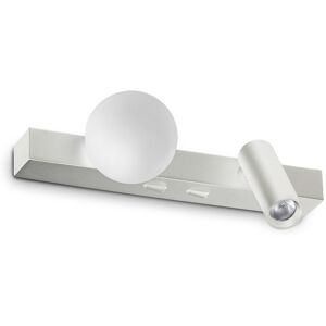 IDEAL LUX LIGHTING Ping Pong Reading Wall Light White 3000K IDEAL LUX LIGHTING Ping Pong Reading Wall Light White 3000K