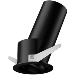 IDEAL LUX LIGHTING Quark Adjustable LED Recessed Downlight Black 3000K IDEAL LUX LIGHTING Quark Adjustable LED Recessed Downlight Black 3000K