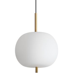 IDEAL LUX LIGHTING Umile 30cm LED Globe Pendant Ceiling Light White 3000K IDEAL LUX LIGHTING Umile 30cm LED Globe Pendant Ceiling Light White 3000K