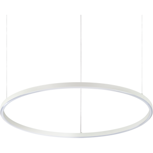 IDEAL LUX LIGHTING Oracle Slim 70cm DALI Dimmable 4000K Round Integrated LED Pendant Ceiling Light White IDEAL LUX LIGHTING Oracle Slim 70cm DALI Dimmable 4000K Round Integrated LED Pendant Ceiling Light White