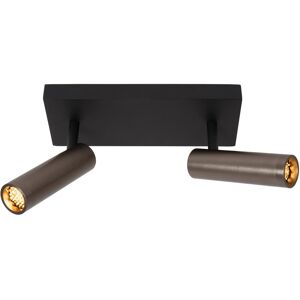 Lucide Lighting Grado Ceiling spotlight - 2xGU10 (MR11) - Grey iron Lucide Lighting Grado Ceiling spotlight - 2xGU10 (MR11) - Grey iron