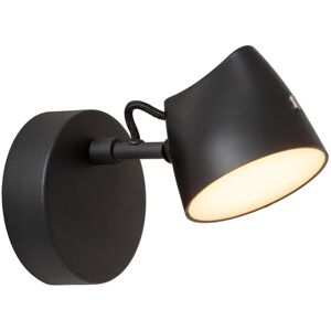 Lucide Milne Wall Light - Dimmable 8W LED - Black Lucide Milne Wall Light - Dimmable 8W LED - Black