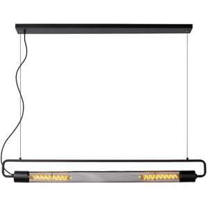 Lucide Lighting Calixt Modern Bar Pendant Light - 2xE27 - Black - Special Offer Lucide Lighting Calixt Modern Bar Pendant Light - 2xE27 - Black - Special Offer