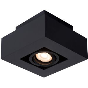 Lucide Lighting Xirax Modern Ceiling Spotlight - LED Dim to warm - GU10 - 1x5W 2200K/3000K - Black Lucide Lighting Xirax Modern Ceiling Spotlight - LED Dim to warm - GU10 - 1x5W 2200K/3000K - Black