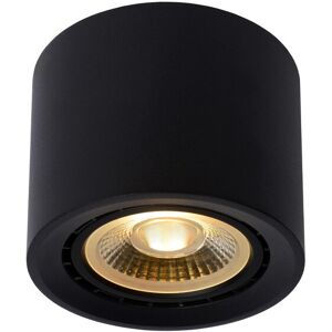 Lucide Lighting Fedler Modern Surface Mounted Ceiling Spotlight - Ø 12cm - LED Dim to warm - GU10 - 1x12W 2200K/3000K - Black Lucide Lighting Fedler Modern Surface Mounted Ceiling Spotlight - Ø 12cm - LED Dim to warm - GU10 - 1x12W 2200K/3000K - Black