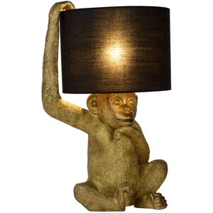 Lucide Lighting Extravaganza Chimp Retro Table Lamp - Ø 30cm - 1xE14 - Black Lucide Lighting Extravaganza Chimp Retro Table Lamp - Ø 30cm - 1xE14 - Black