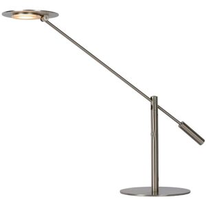 Lucide Lighting Anselmo Modern Desk Lamp - LED Dim. - 1x9W 3000K - Satin Chrome - Special Offer Lucide Lighting Anselmo Modern Desk Lamp - LED Dim. - 1x9W 3000K - Satin Chrome - Special Offer
