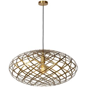 Lucide Lighting Wolfram Modern Pendant Light - Ø 65cm - 1xE27 - Matt Gold, Brass Lucide Lighting Wolfram Modern Pendant Light - Ø 65cm - 1xE27 - Matt Gold, Brass