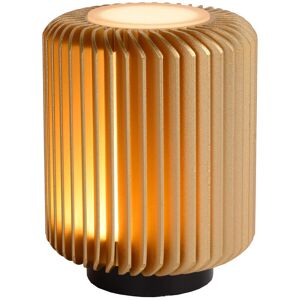Lucide Lighting Turbin Modern Table Lamp - Ø 10,6cm - LED - 1x5W 3000K - Matt Gold, Brass Lucide Lighting Turbin Modern Table Lamp - Ø 10,6cm - LED - 1x5W 3000K - Matt Gold, Brass