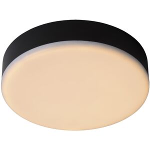 Lucide Lighting Ceres-Led Modern Flush Ceiling Light Bathroom - Ø 21.5cm- LED Dim. - 1x30W 3000K - IP44 - Black Lucide Lighting Ceres-Led Modern Flush Ceiling Light Bathroom - Ø 21.5cm- LED Dim. - 1x30W 3000K - IP44 - Black