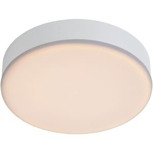 Lucide Lighting Ceres-Led Modern Flush Ceiling Light Bathroom - Ø 21.5cm- LED Dim. - 1x30W 3000K - IP44 - White Lucide Lighting Ceres-Led Modern Flush Ceiling Light Bathroom - Ø 21.5cm- LED Dim. - 1x30W 3000K - IP44 - White