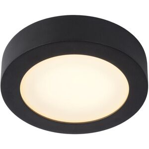 Lucide Lighting Brice-Led Modern Flush Ceiling Light Bathroom - Ø 18cm - LED Dim. - 1x12W 3000K - IP44 - Black Lucide Lighting Brice-Led Modern Flush Ceiling Light Bathroom - Ø 18cm - LED Dim. - 1x12W 3000K - IP44 - Black