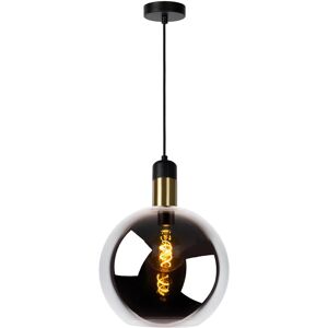 Lucide Lighting Julius Vintage Pendant Light - Ø 28cm - 1xE27 - Smoke Grey Lucide Lighting Julius Vintage Pendant Light - Ø 28cm - 1xE27 - Smoke Grey