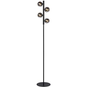 Lucide Lighting Tycho Retro Floor Lamp - 4xG9 - Black - Special Offer Lucide Lighting Tycho Retro Floor Lamp - 4xG9 - Black - Special Offer
