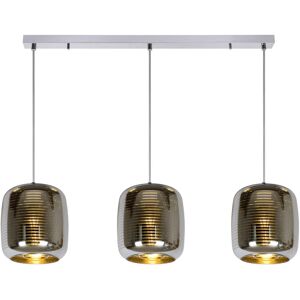 Lucide Lighting Eryn Modern Bar Pendant Light - 3xE27 - Chrome - Special Offer - Buy 1 Get 1 Free - Special Offer Lucide Lighting Eryn Modern Bar Pendant Light - 3xE27 - Chrome - Special Offer - Buy 1 Get 1 Free - Special Offer