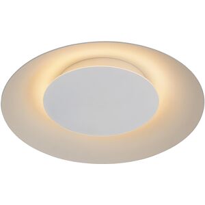 Lucide Lighting Foskal Modern Flush Ceiling Light - Ø 34.5cm- LED - 1x12W 2700K - White Lucide Lighting Foskal Modern Flush Ceiling Light - Ø 34.5cm- LED - 1x12W 2700K - White