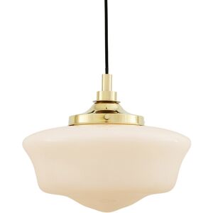 Mullan Lighting Anath Bathroom Pendant, Polished Brass, IP44 Mullan Lighting Anath Bathroom Pendant, Polished Brass, IP44