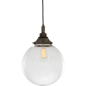 Mullan Lighting Laguna Bathroom 25cm Globe Pendant Light, Antique Silver, IP44 Mullan Lighting Laguna Bathroom 25cm Globe Pendant Light, Antique Silver, IP44