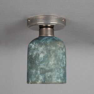 Mullan Lighting Osier Ceiling Light Blue Earth, Antique Silver Mullan Lighting Osier Ceiling Light Blue Earth, Antique Silver