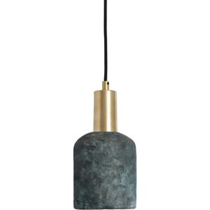 Mullan Lighting Osier Pendant Blue Earth, Satin Brass Mullan Lighting Osier Pendant Blue Earth, Satin Brass
