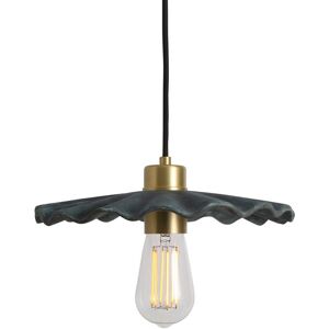 Mullan Lighting Kapok Pendant Blue Earth, Satin Brass Mullan Lighting Kapok Pendant Blue Earth, Satin Brass