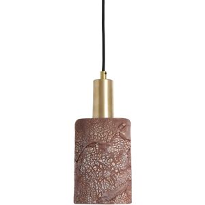 Mullan Lighting Senna Pendant Red Iron, Satin Brass Mullan Lighting Senna Pendant Red Iron, Satin Brass