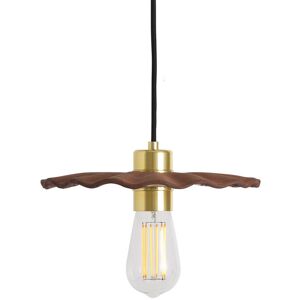 Mullan Lighting Kapok Pendant Red Iron, Polished Brass Mullan Lighting Kapok Pendant Red Iron, Polished Brass