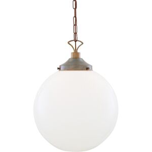 Mullan Lighting Yerevan 40cm Globe Pendant, Antique Brass Mullan Lighting Yerevan 40cm Globe Pendant, Antique Brass