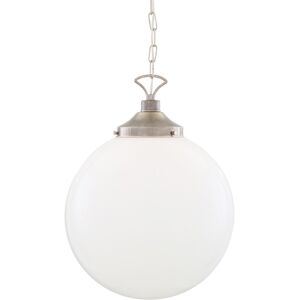 Mullan Lighting Yerevan 40cm Globe Pendant, Antique Silver Mullan Lighting Yerevan 40cm Globe Pendant, Antique Silver