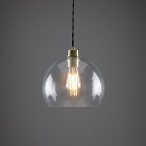 Mullan Lighting Eden 25cm Dome Pendant, Polished Brass Mullan Lighting Eden 25cm Dome Pendant, Polished Brass