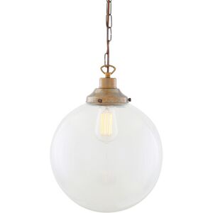 Mullan Lighting Riad 30cm Globe Pendant, Antique Brass Mullan Lighting Riad 30cm Globe Pendant, Antique Brass
