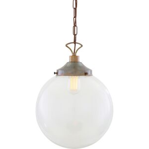 Mullan Lighting Riad 35cm Globe Pendant, Antique Brass Mullan Lighting Riad 35cm Globe Pendant, Antique Brass