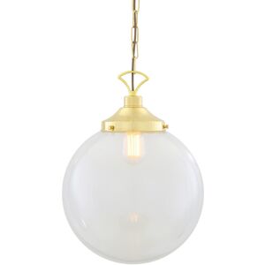 Mullan Lighting Riad 35cm Globe Pendant, Polished Brass Mullan Lighting Riad 35cm Globe Pendant, Polished Brass