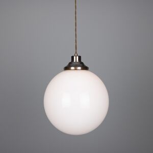 Mullan Lighting Gentry 30cm Globe Pendant, Antique Brass Mullan Lighting Gentry 30cm Globe Pendant, Antique Brass