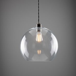 Mullan Lighting Eden 35cm Globe Pendant, Antique Silver Mullan Lighting Eden 35cm Globe Pendant, Antique Silver