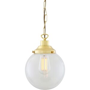 Mullan Lighting Riad 20cm Globe Pendant, Polished Brass Mullan Lighting Riad 20cm Globe Pendant, Polished Brass